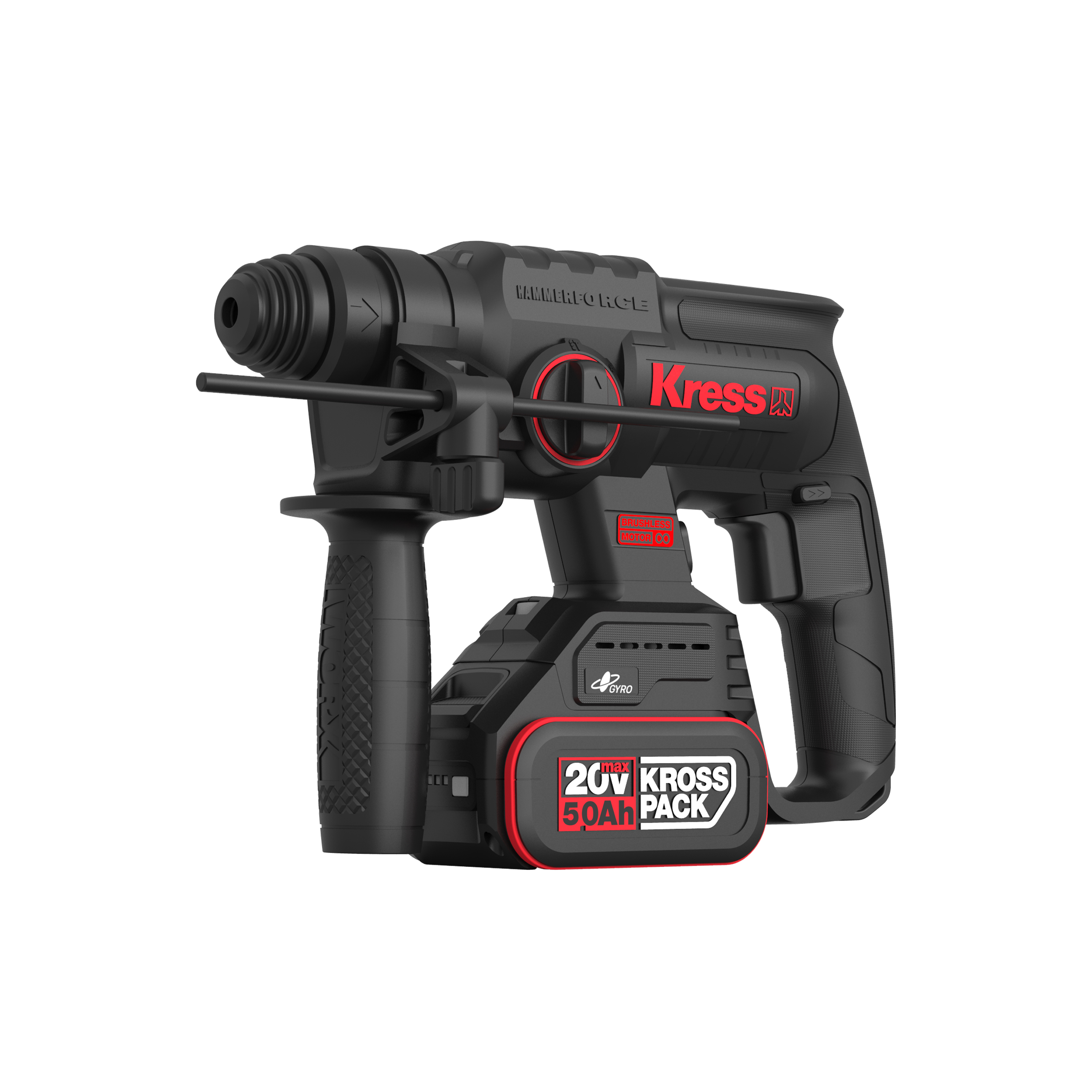 Martillo 3f brushless 2j 20v s/bat
